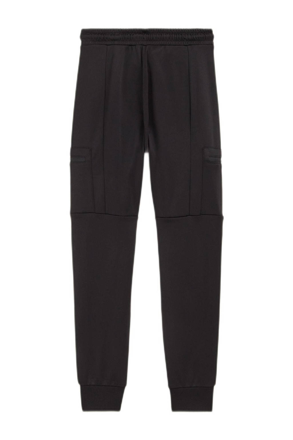 WE Fashion slim fit joggingbroek zwart
