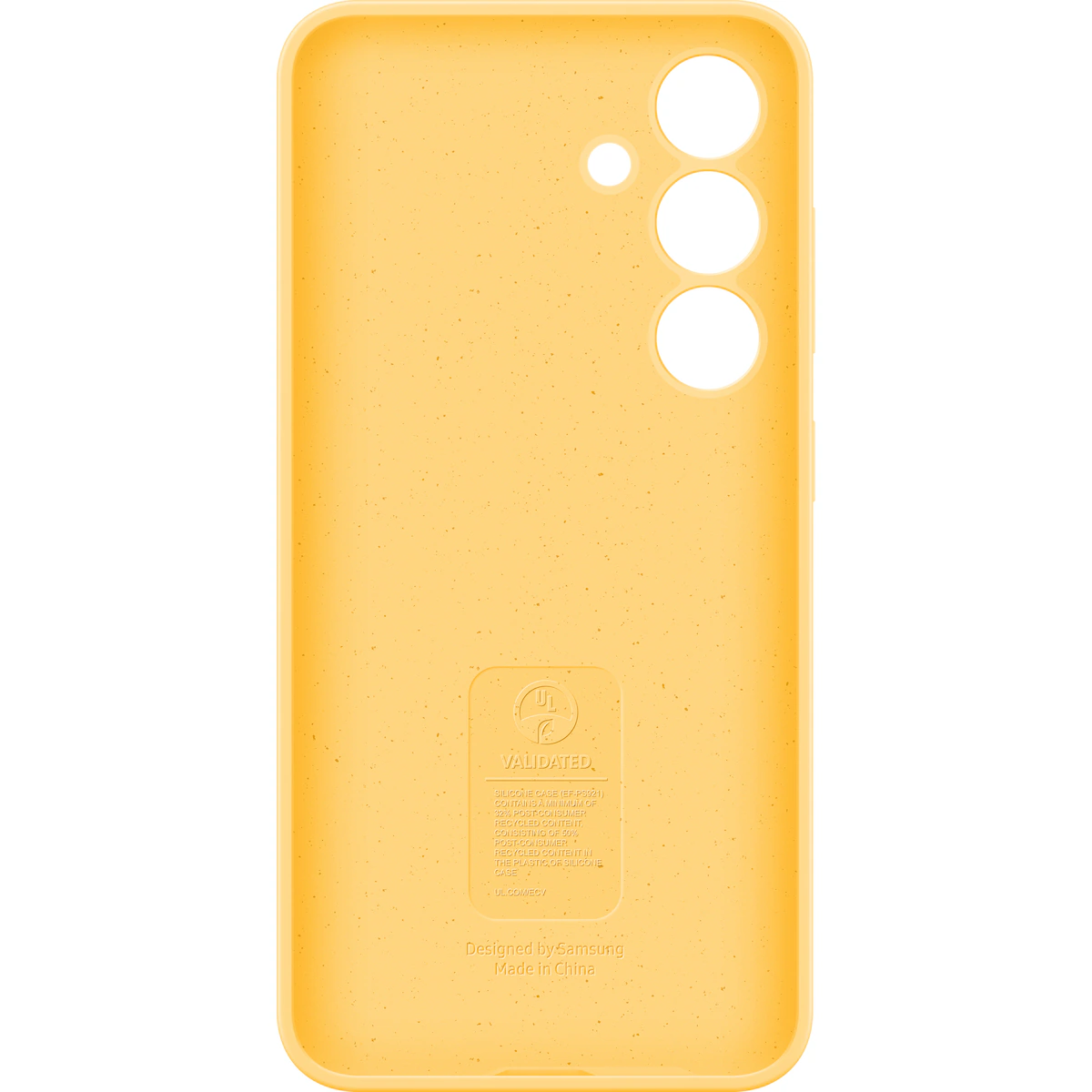 Samsung Galaxy S24 silikondeksel (gul)