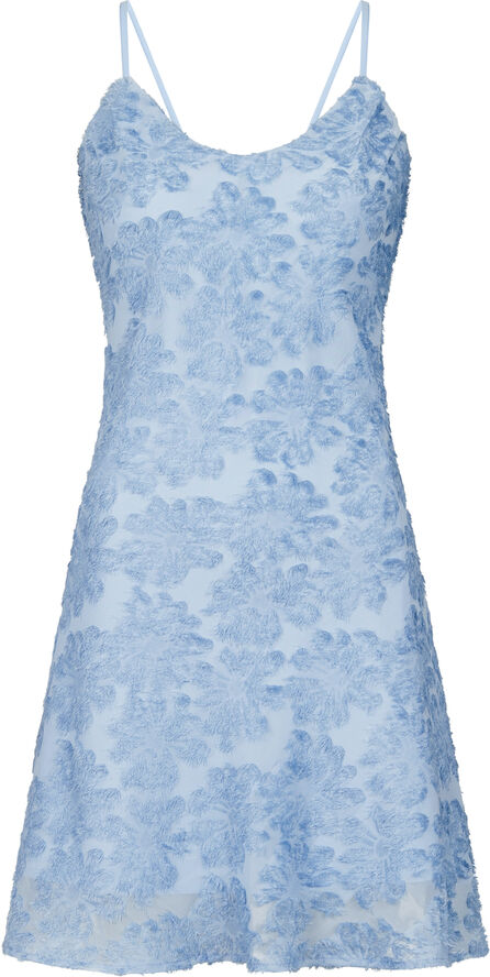 Neo Noir Celisa Fringe Dress Sky blue