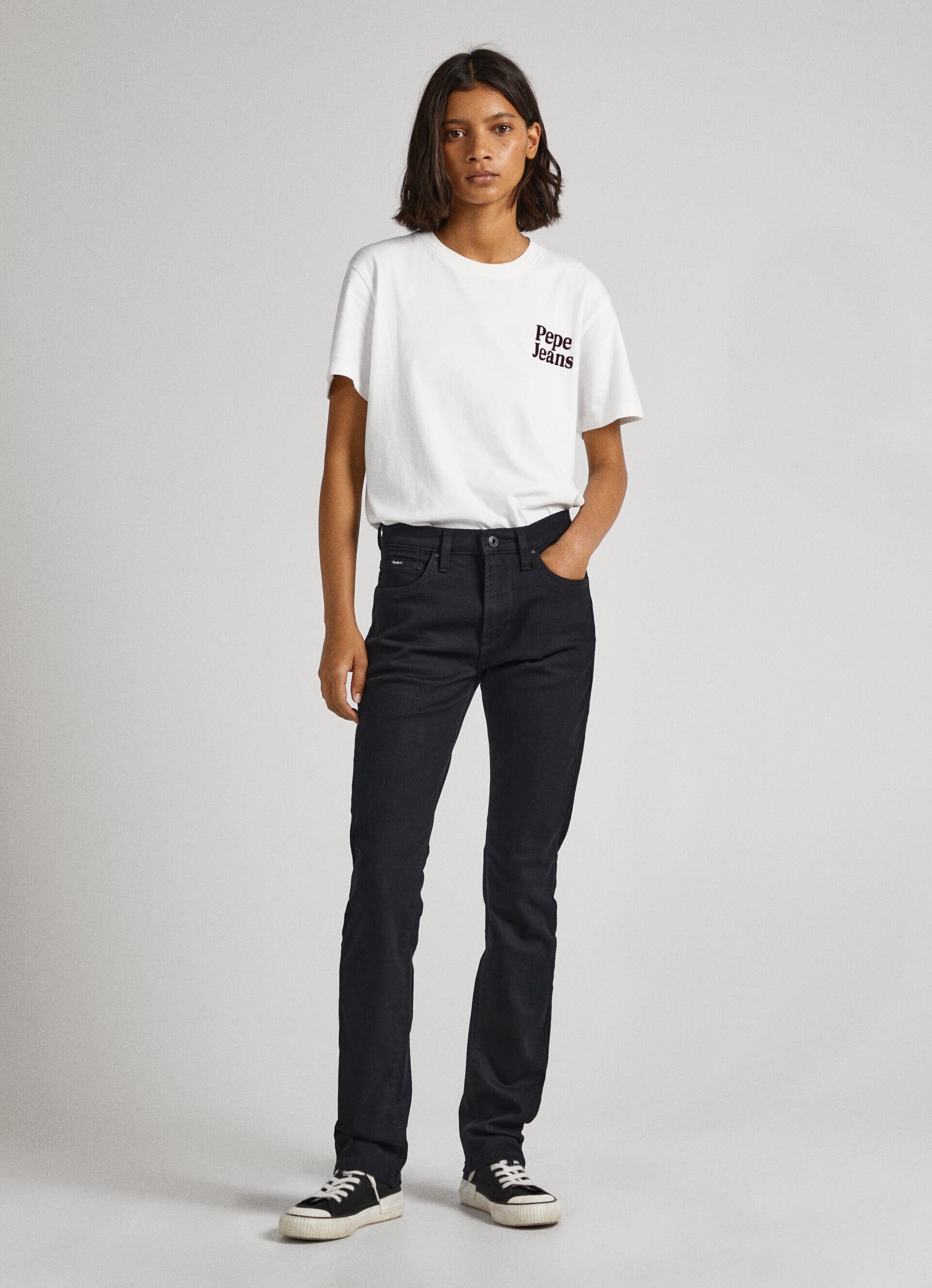 CALÇA JEANS GRACE FIT SLIM TIRO ALTO - jeans
