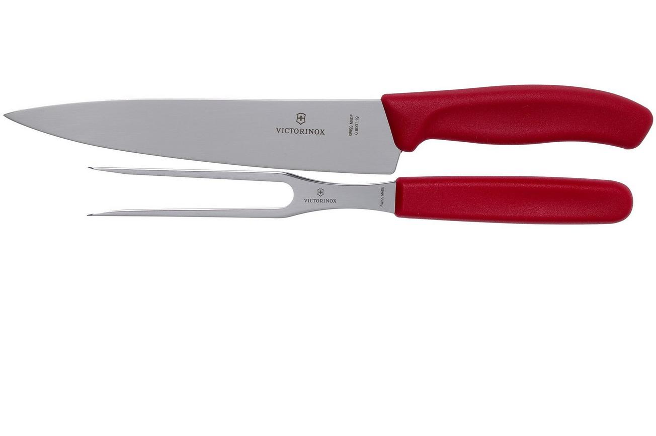 Victorinox SwissClassic 6.7131.2G, 2-delige trancheerset, rood