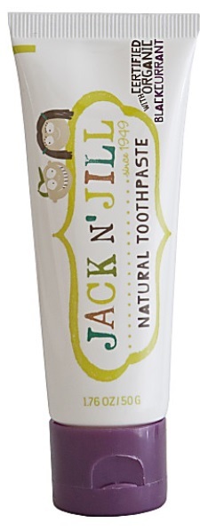 jack n'jill Natuurlijke Tandpasta Zwarte Bessen 50gr