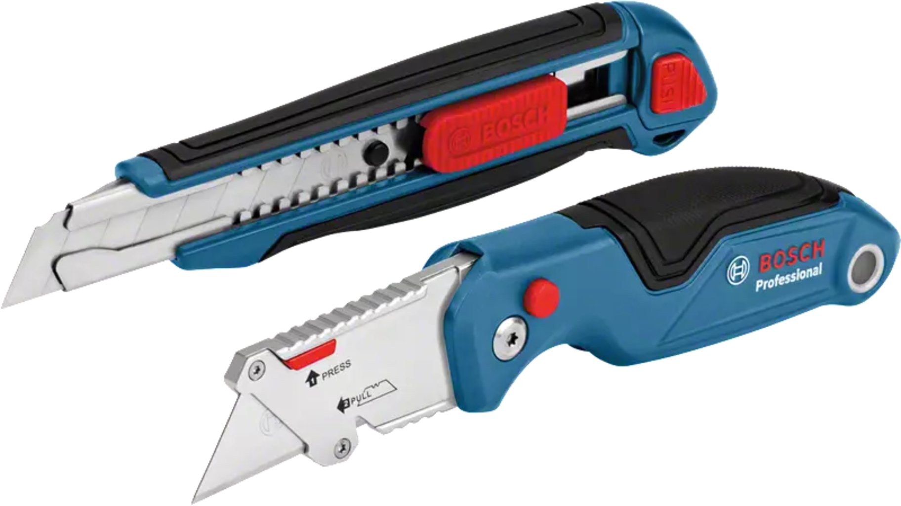 Bosch Professional  Messer-Set, 2 Teile    Verschiedene Messer für professionelle Anwendungen
