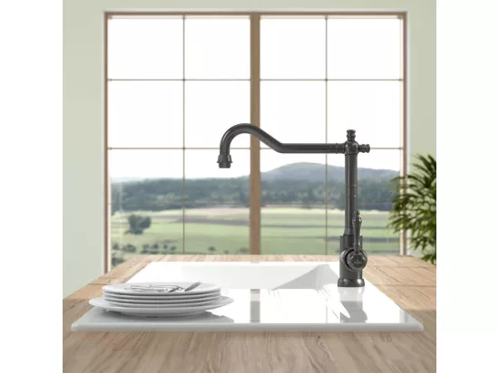 Robinet cuisine VILLEROY ET BOCH Avia 2.0 Anthracite