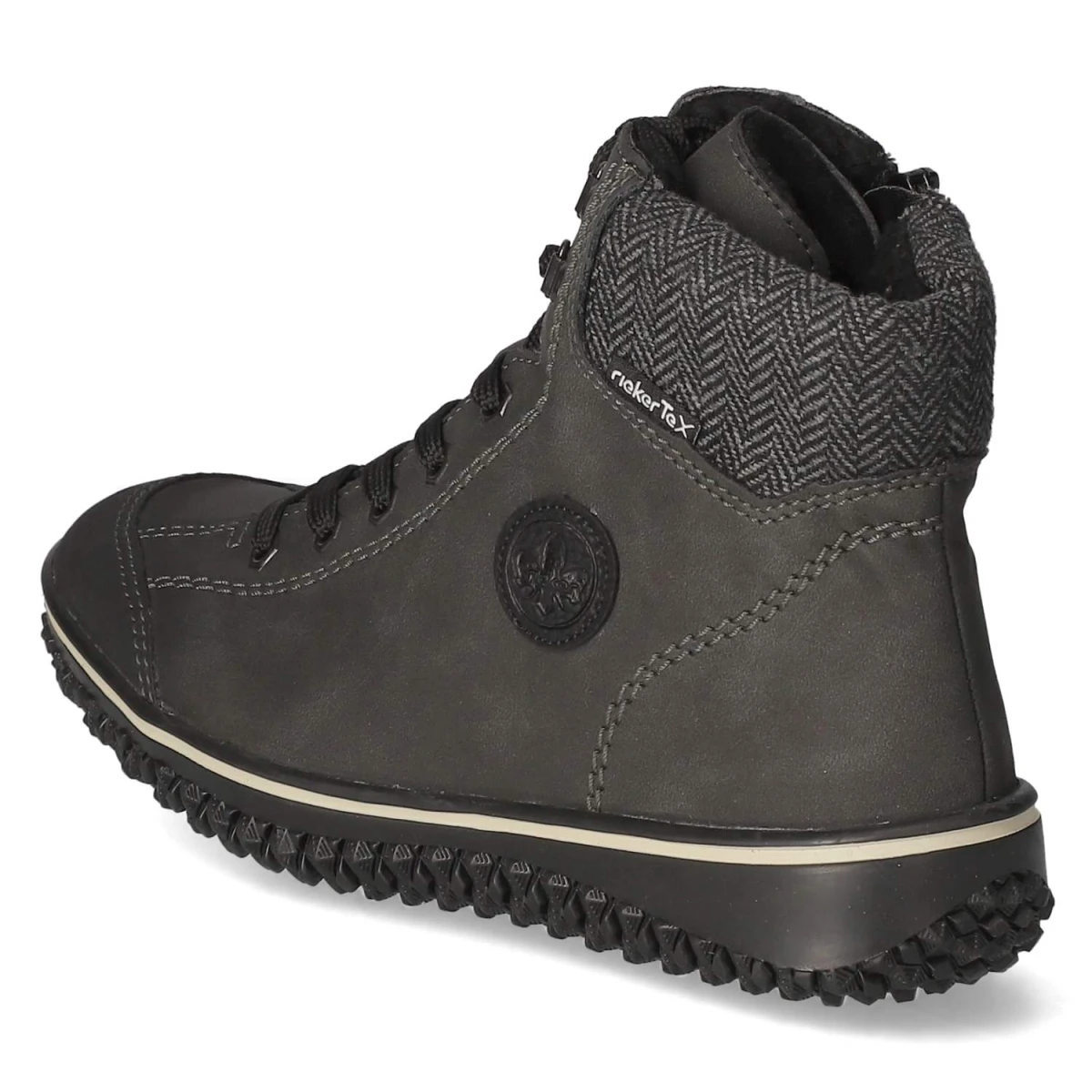 RiekerSchnürstiefeletten - grau