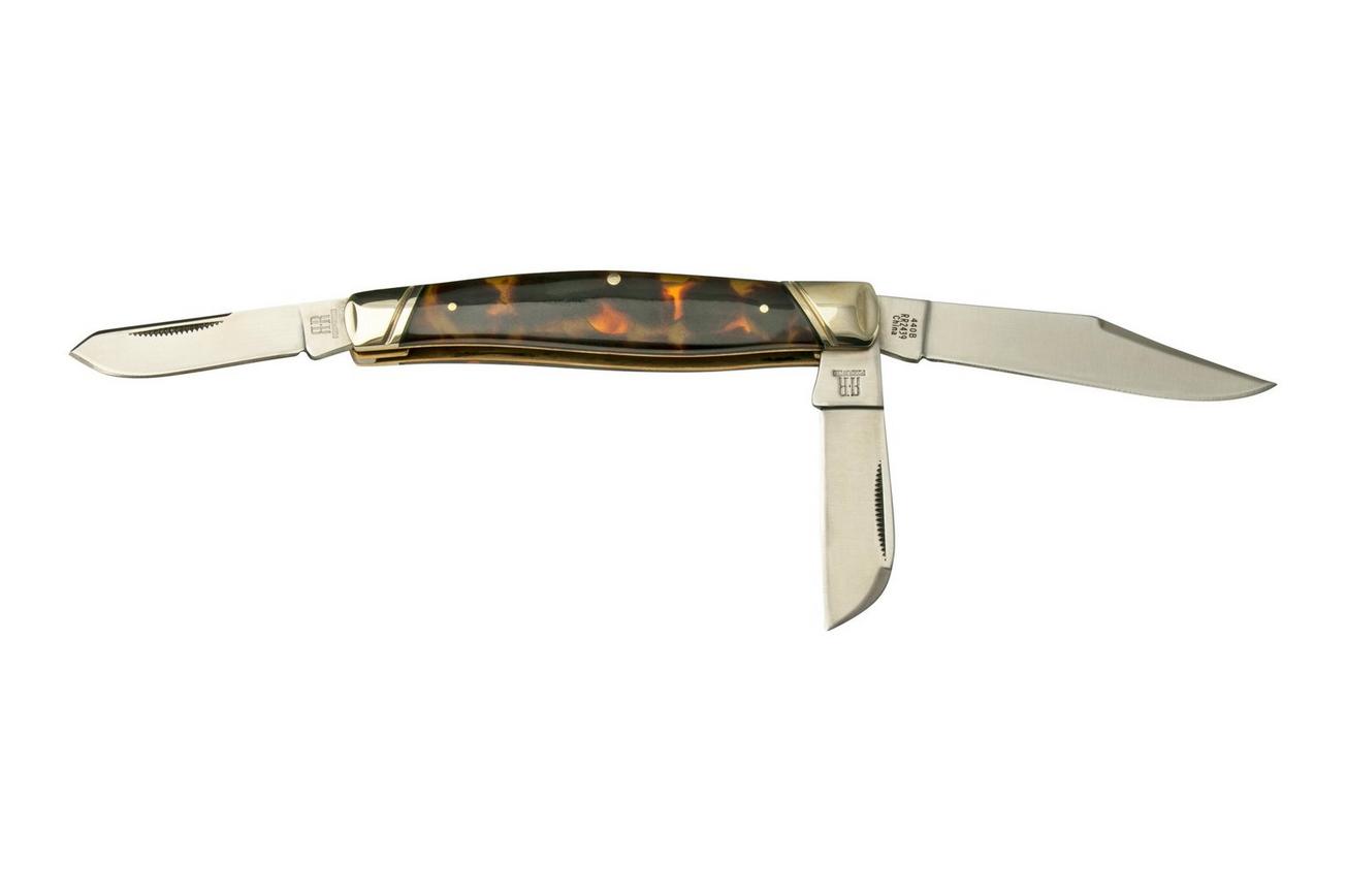 Rough Ryder Imitation Tortoise Stockman, RR2439 zakmes