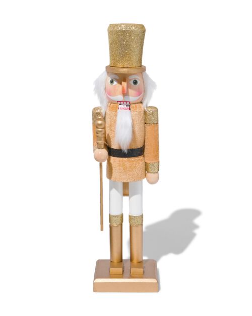 casse-noisette 36cm bois doré