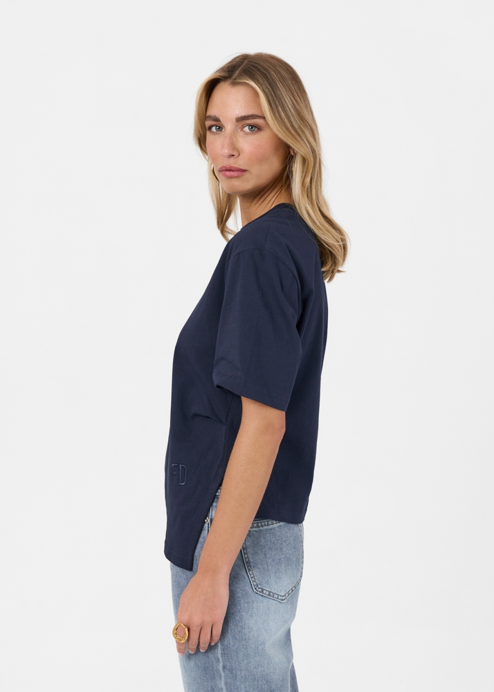 Friday Denim t-shirt navy