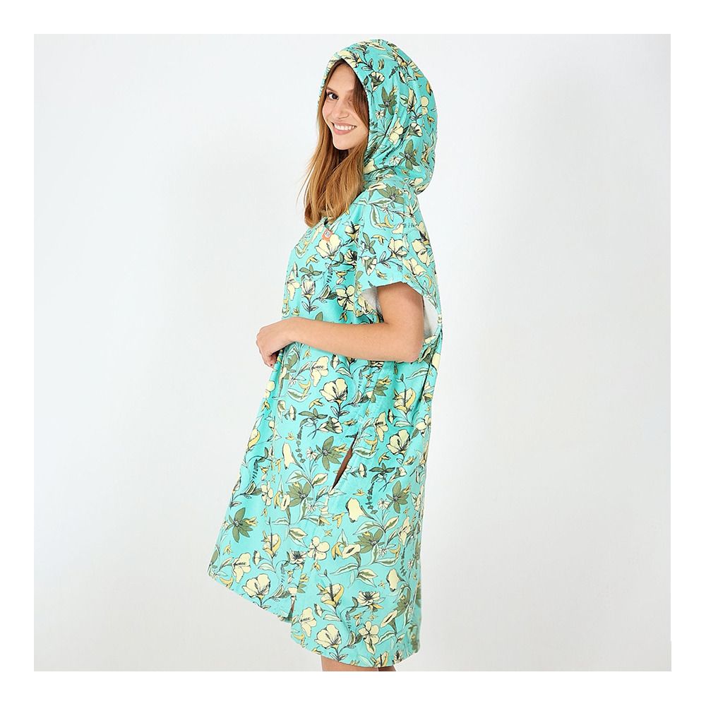 After Essentials HUMMING BIRDS - Poncho vert