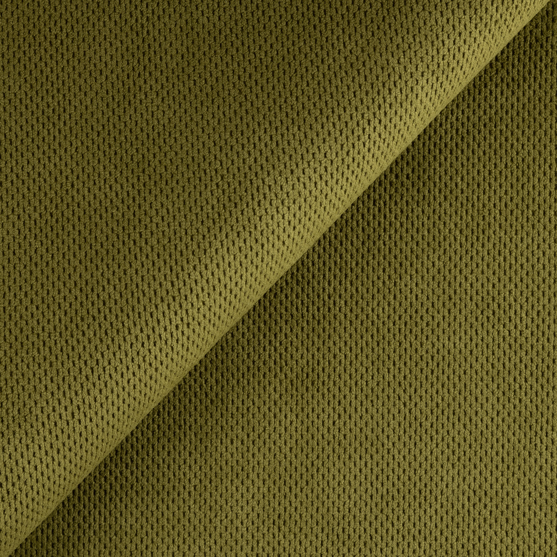 Schlafsofa - olive - Velvet - Liegefunktion und Staukasten