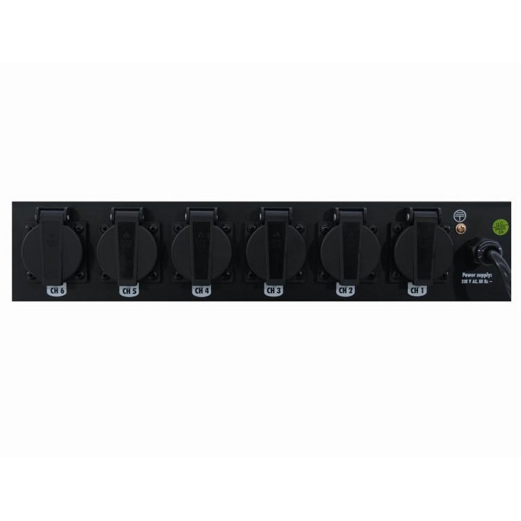 Eurolite 6-kanaals switch schuko