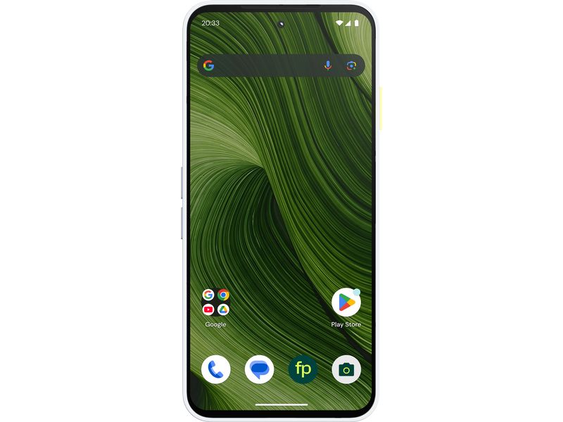 Fairphone Fairphone 6 256 GB Cloud white Nachhaltiges Android-Smartphone aus fairer Produktion mit recycelten Materialien