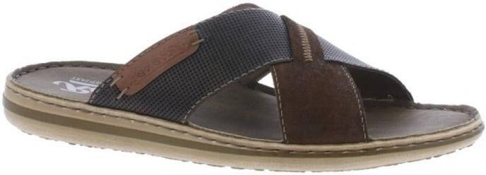 Rieker Heren Slipper 21063-20 Bruin