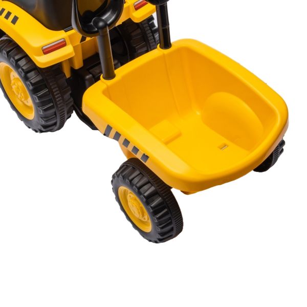 Puck CAT Tractor Loopauto met Aanhanger