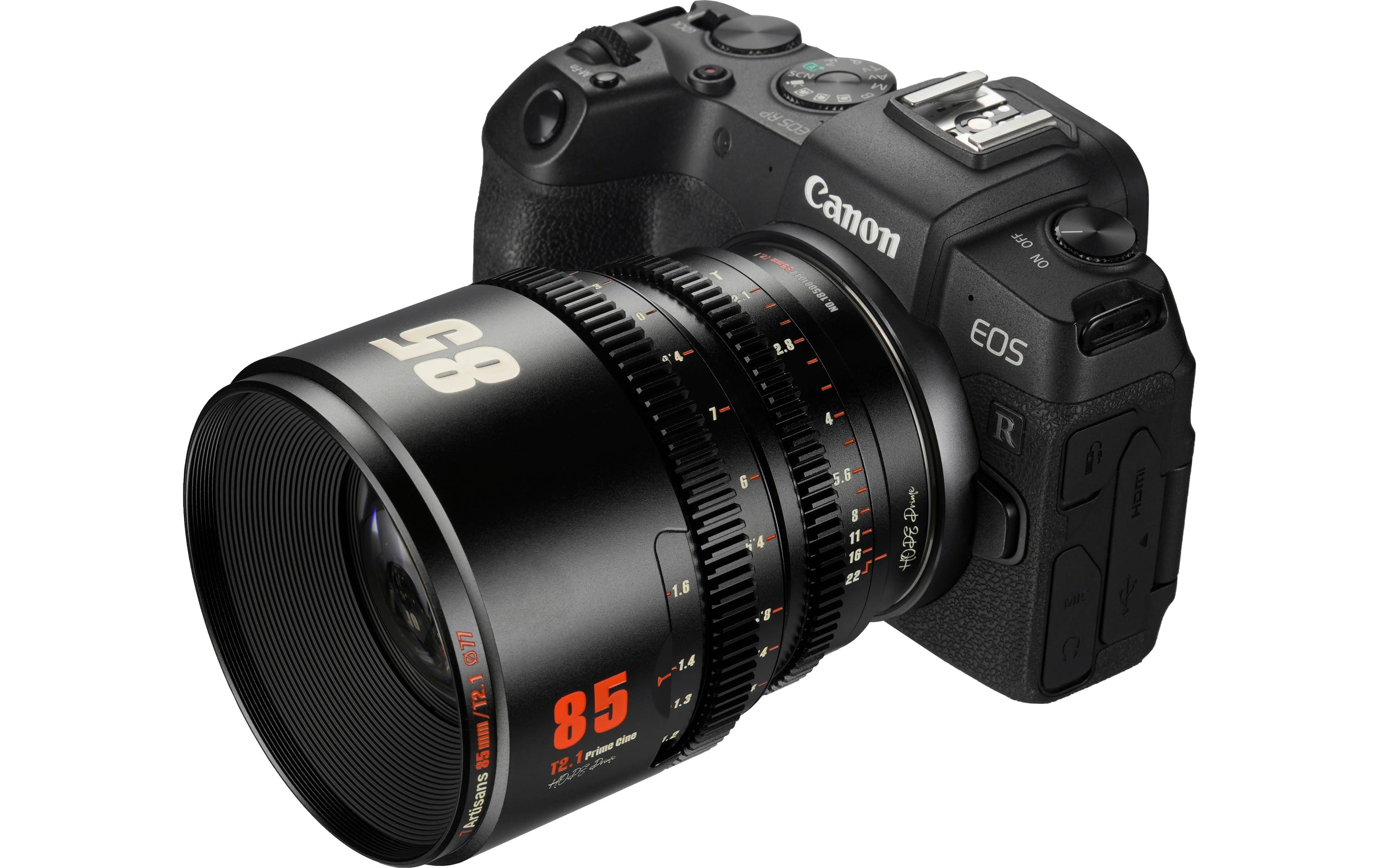 Festbrennweite 85mm T/2.1 – Canon RF<br>Kompaktes, leichtes Objektiv für Kameras mit Super35-Sensoren