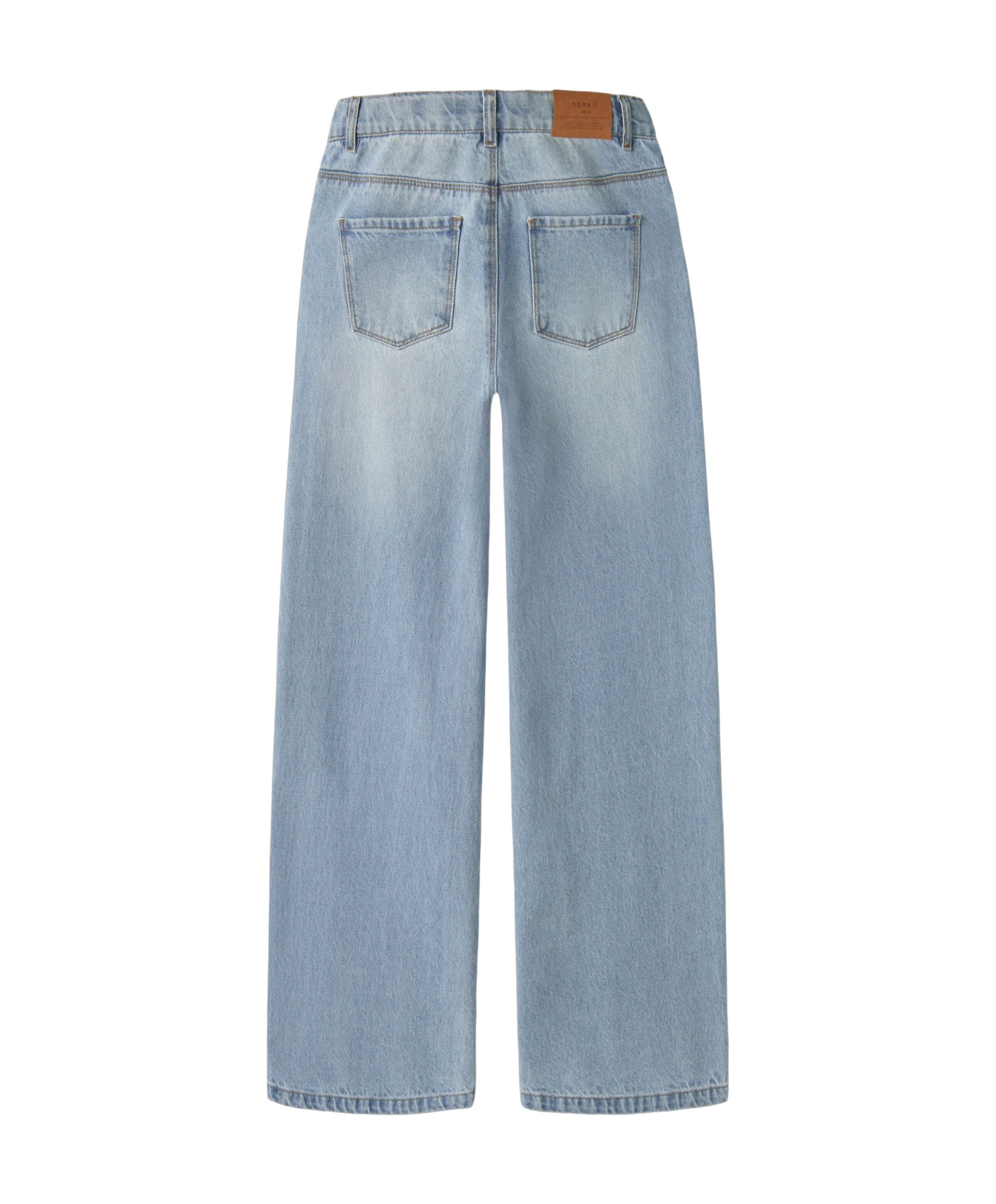 Name it NKFBELLA WIDE RHINE JEANS 6608-IM meisjes jeans blauw