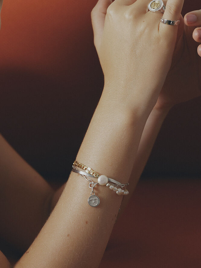 Maria Black Sentiero Bracelet Silver