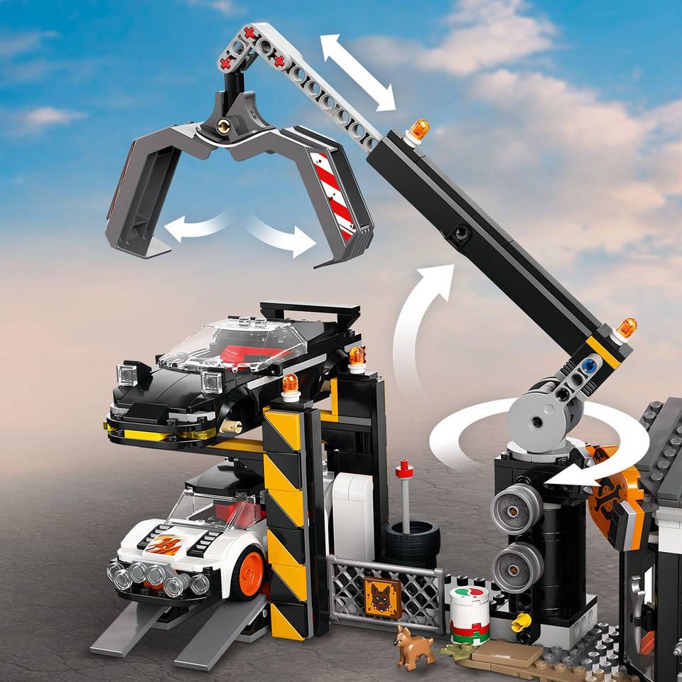 LEGO City schroothoop met auto's 60472