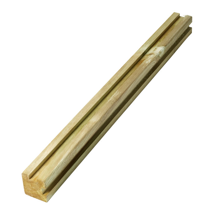 H-Hjørnestolpe 85 x 85 x 2700 mm
