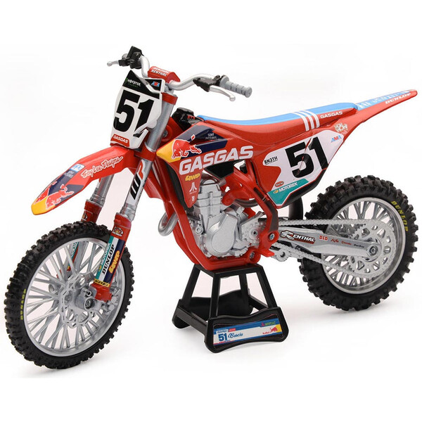 New Ray - Maquette moto 1/12 Red Bull 450 MCF J. Barcia Rouge / Bleu / Blanc / Jaune