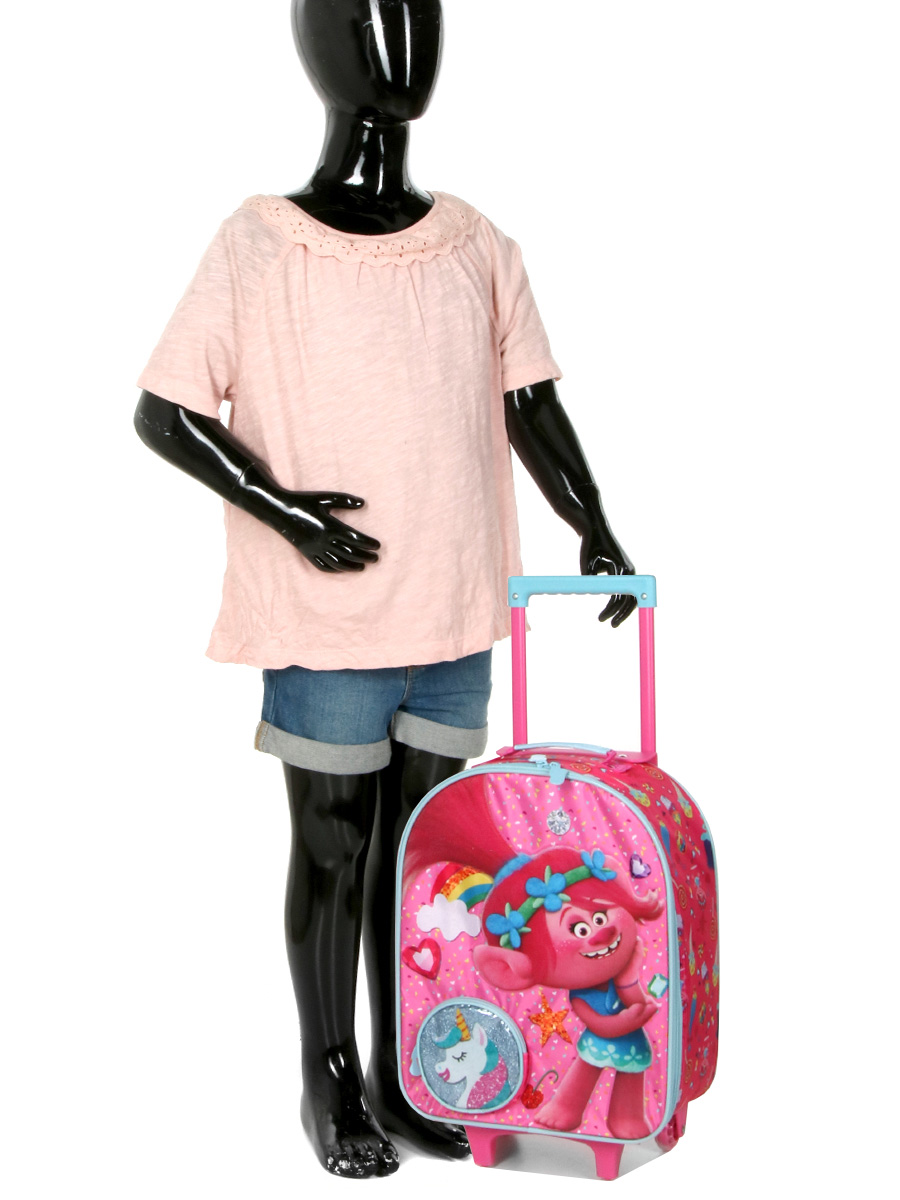 Valise Heys Les Trolls Poppy's Unicorn 47 cm