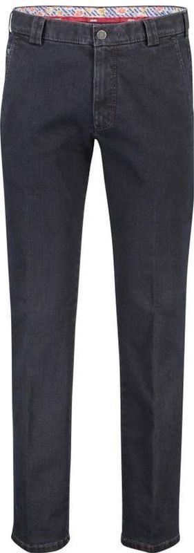 Meyer - Flatfront Jeans - Blauw - Katoen/Polyester/Elastaan