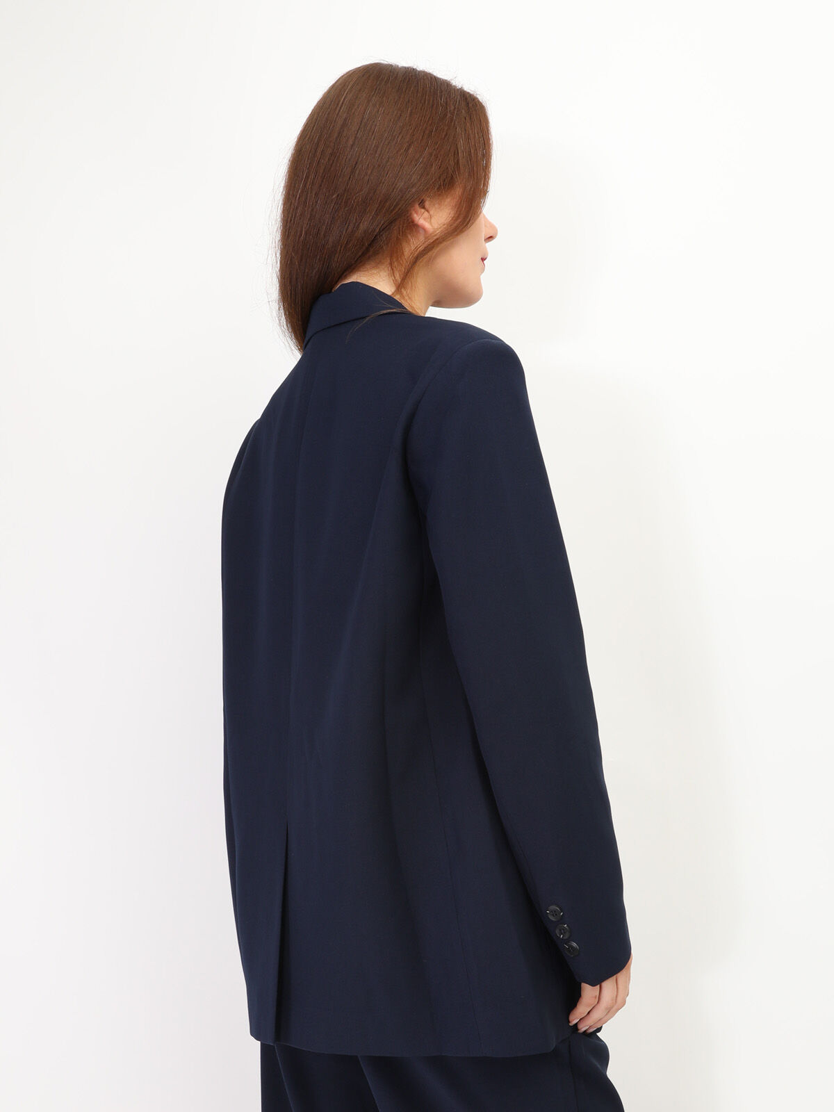 Veste de costume oversize- Bleu marine