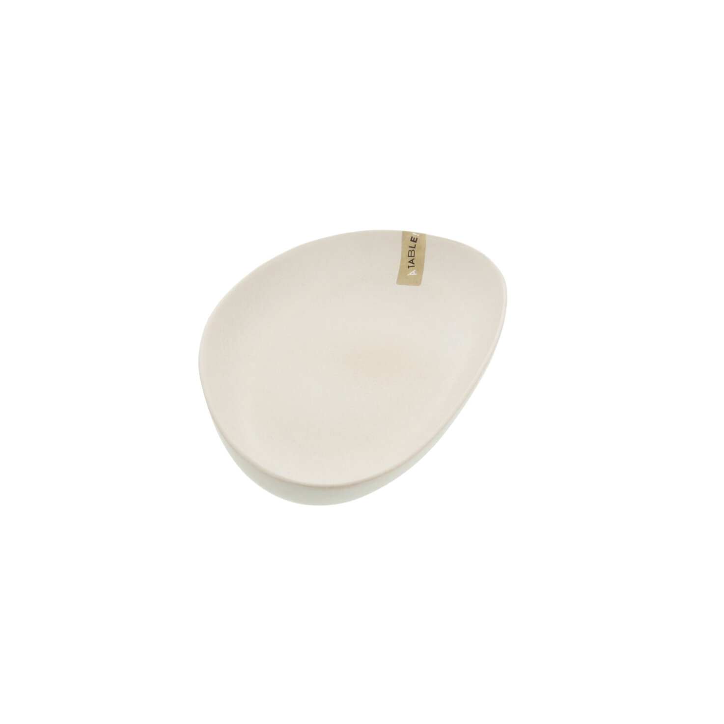 À Table! Schale oval beige