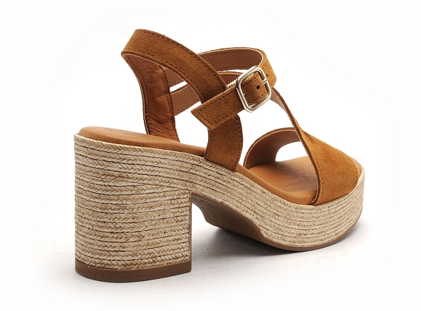 Eva frutos nu pieds talons femme 4642 marron