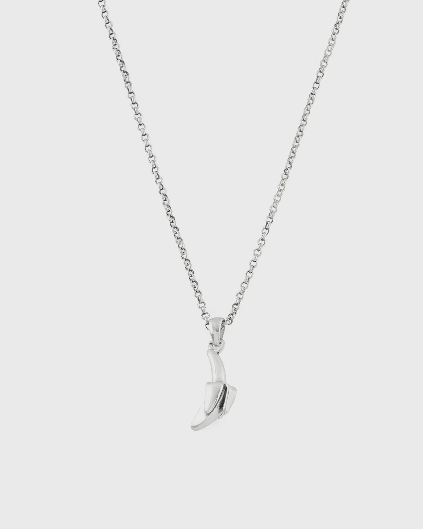 Serge DeNimes Silver Banana Necklace