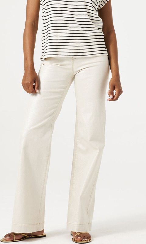 GARCIA - Celia 249 - Jeans - Wit - Wide Fit - High Waist