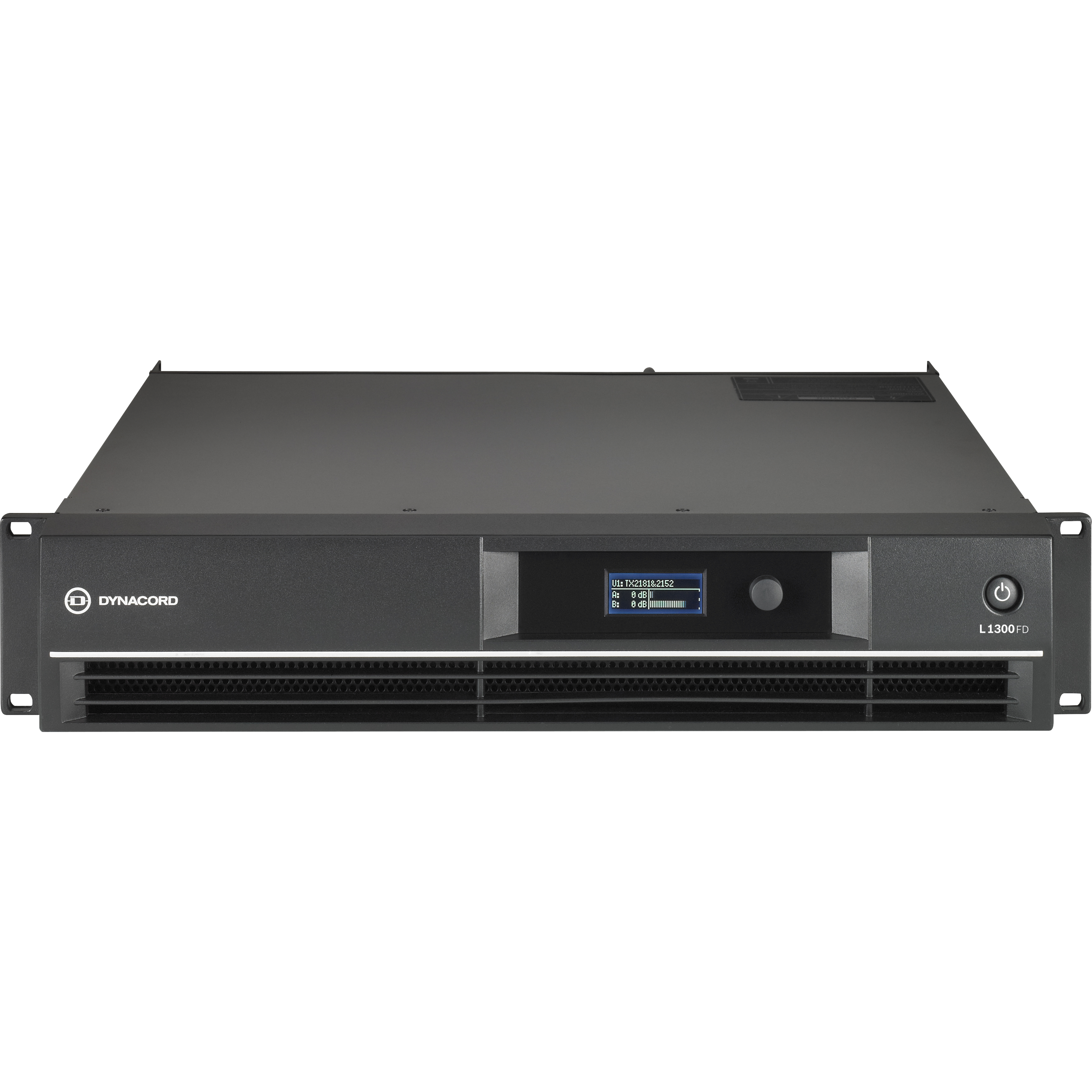 Dynacord L1300FD DSP-versterker 2x 600W @ 4 Ohm