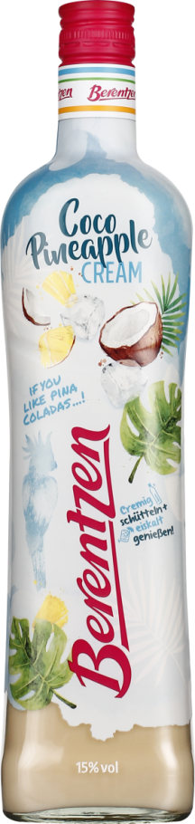 BERENTZEN COCO PINEAPPLE CREAM 70CL