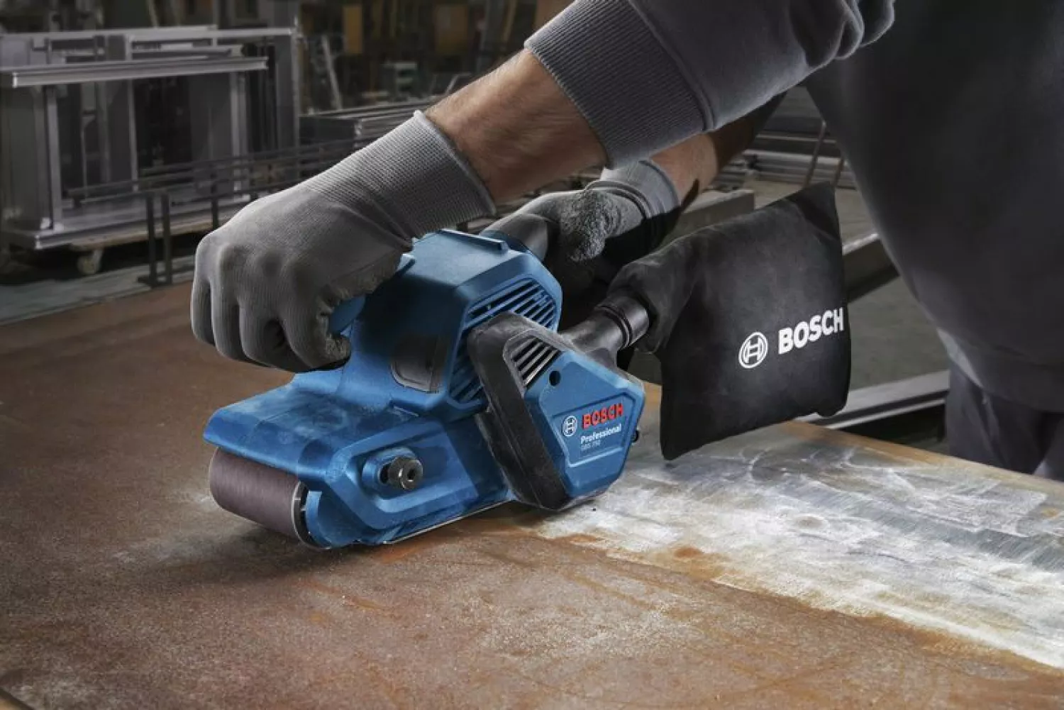 Bosch GBS 750 Bandschuurmachine - 75 x 533 mm