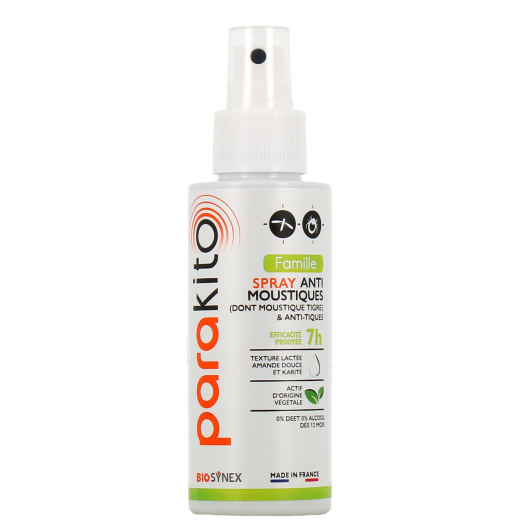 Parakito spray anti moustiques famille - Efficacité longue durée