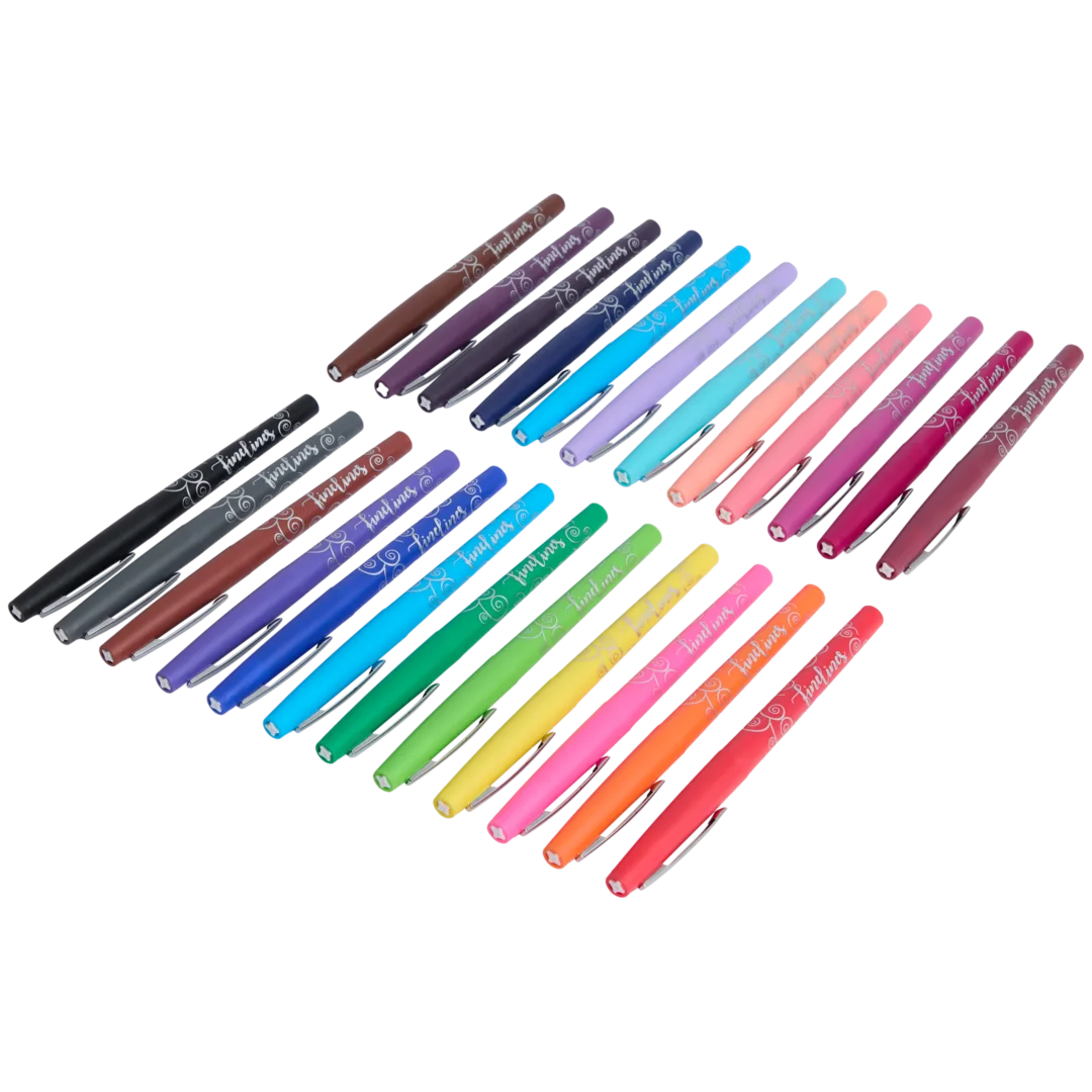 Fineliners 24 stuks