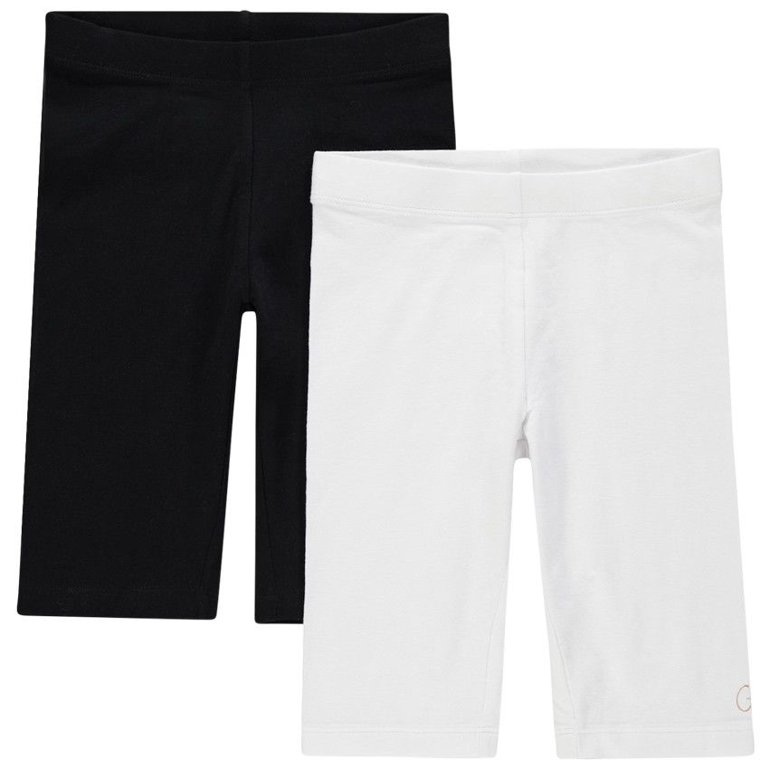 Lot de 2 cyclistes unis - Blanc