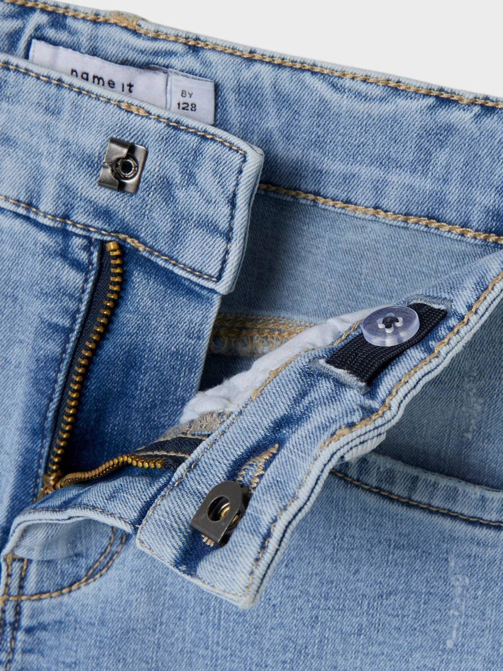 NAME IT skinny jeans NKFPOLLY light blue denim