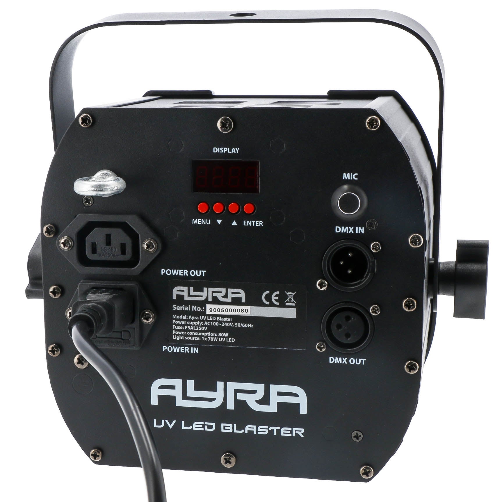 Ayra UV LED Blaster blacklight-effect