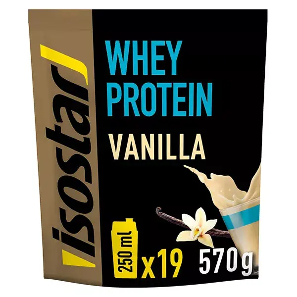 Isostar Whey Protein em Pó Sabor Baunilha 570g