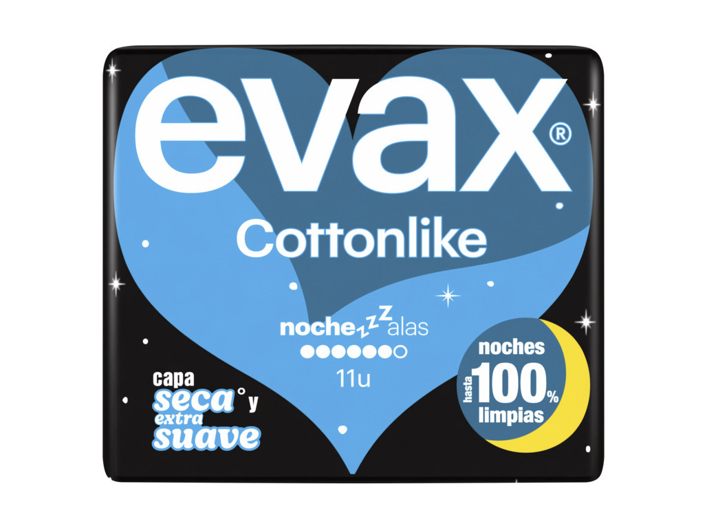 PENSOS EVAX COTTONLIKE NOITE ALAS 11