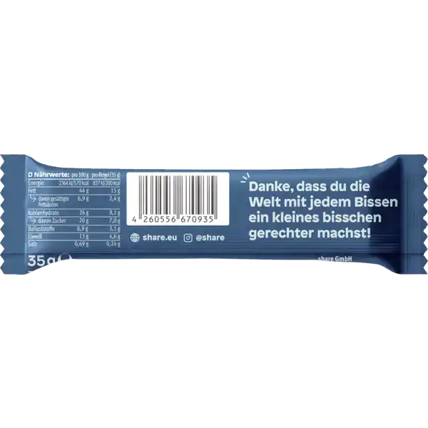 Bio-Riegel Schoko Meersalz