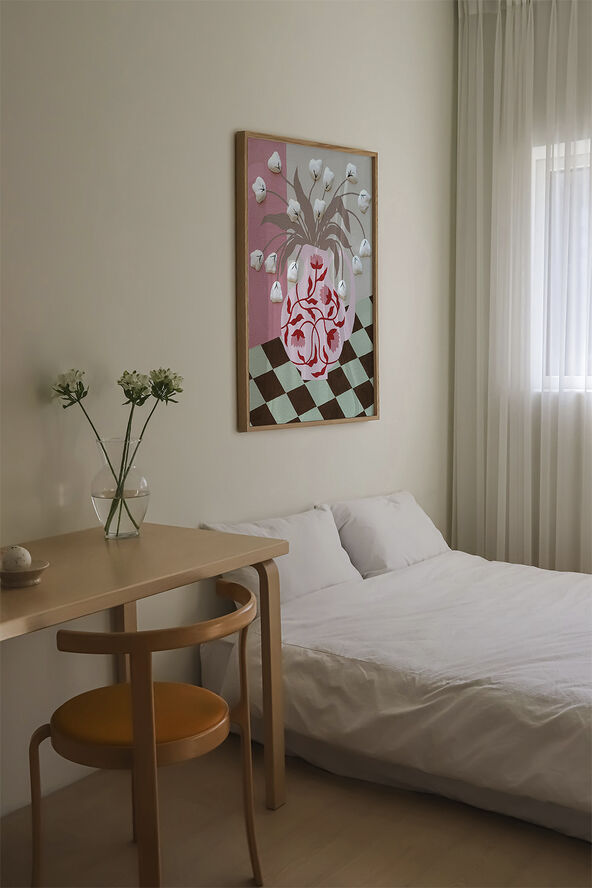 Poster & Frame Bille Who - Lily flowers Flerfarvet