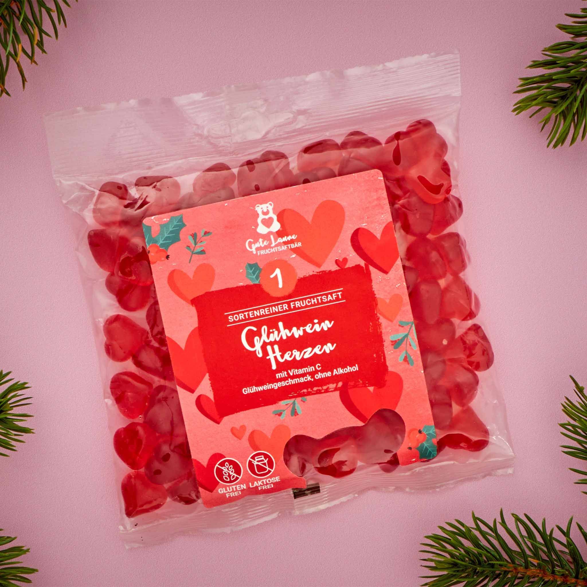 naschlabor Fruchtgummi Glühweinherzen