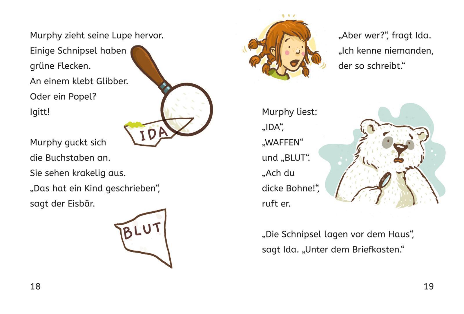Der grüne Glibber-Brief ( Zum Lesenlernen) / Die Schule der magischen Tiere ermittelt Bd.1