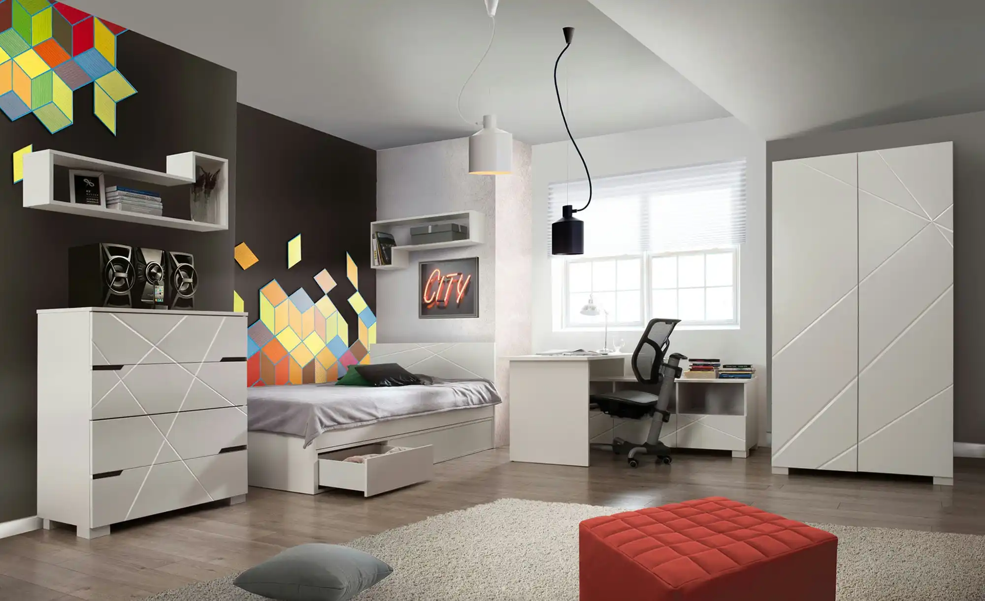 Bett X White
