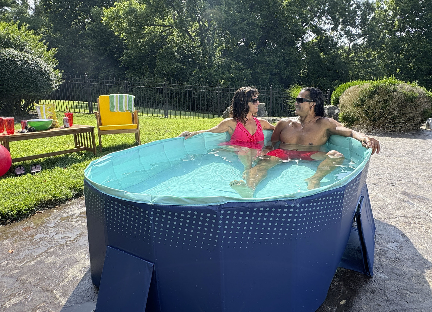 Faltbarer Pool