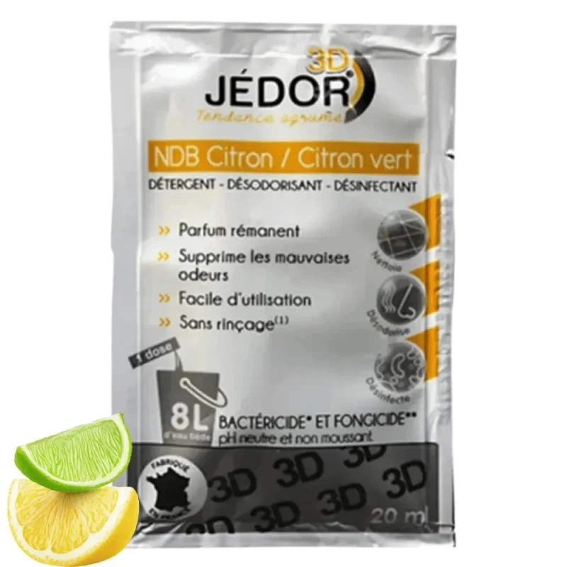 JEDOR - Dosettes sols 3D - Parfum citron- x250