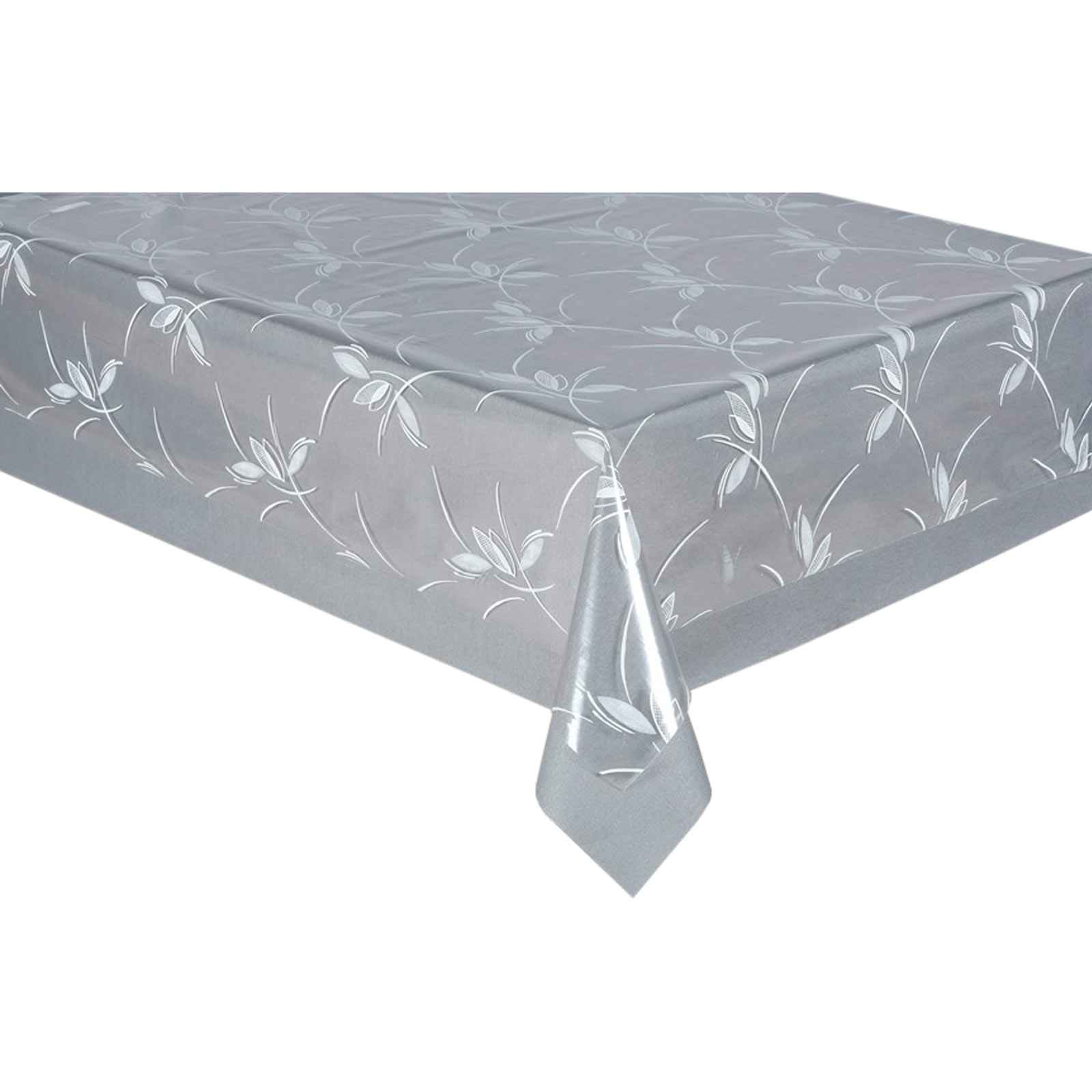 Schutzfolie - transparent - Blätter - 140 cm breit