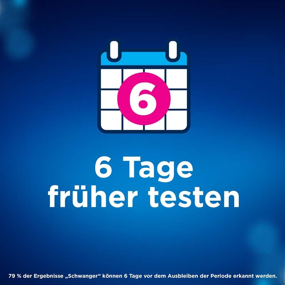 Clearblue Schwangerschaftstest Frühtest Frühe Erkennung 1er
